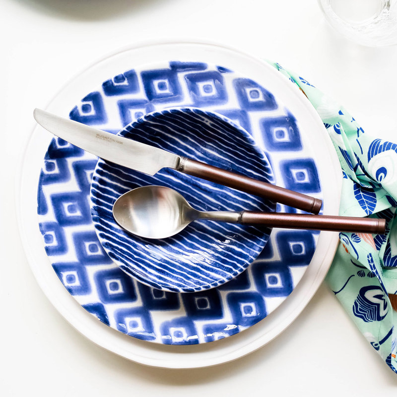 Santorini Handmade Ceramic Condiment Server