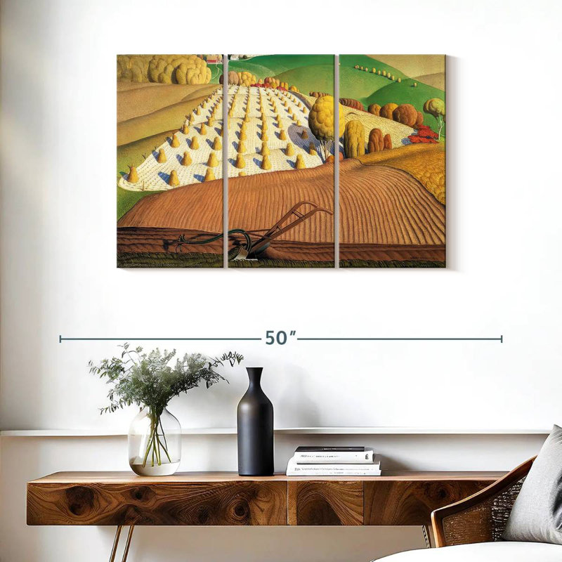 Alvord Fall Plowing, 24" H x 38" W