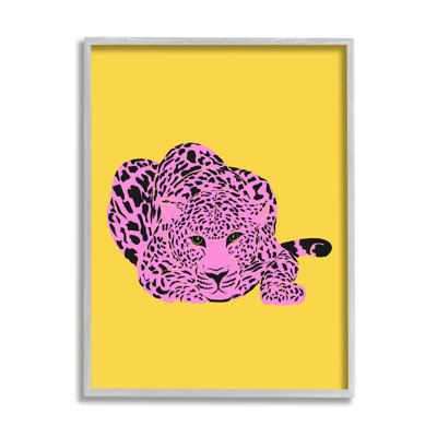 Plaque murale pop style léopard par House of Lulu