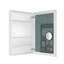 Armoire à pharmacie 24 po x l 36 po à surface sans miroir, avec bords biseautés et porte à ouverture droite-879374759