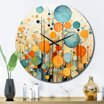 Rakiesha - Abstract Collages Wall Clock