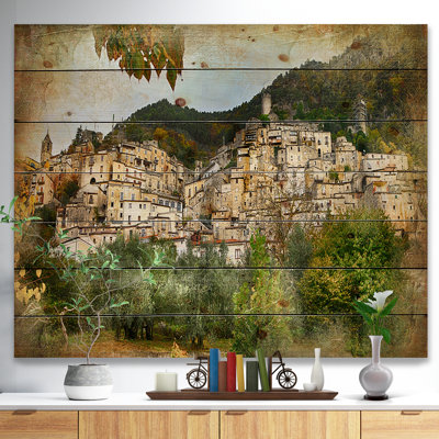 Old Italian Villages - Imprimé