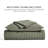 Modern Windowpane Cotton Sateen Quilt Set,Pre-Washed 100% Cotton Coverlet Bedspread, 3-Piece Soft Lightweight Bedding Set With 2 Shams For All Seasons-124542140-124542141