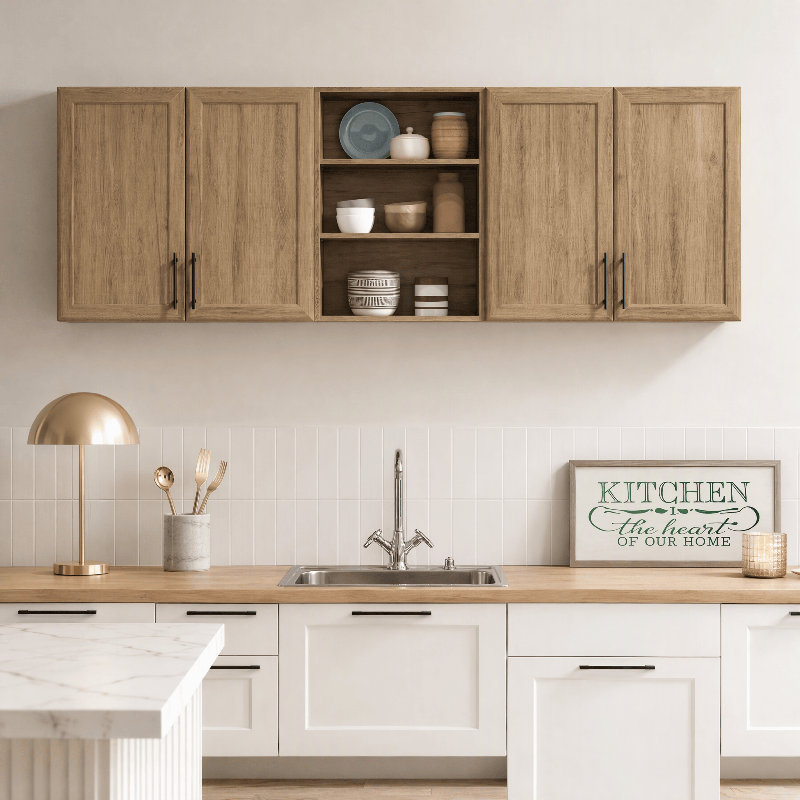 MDF Fire Resistant Laundry Room Organiser with Wheels