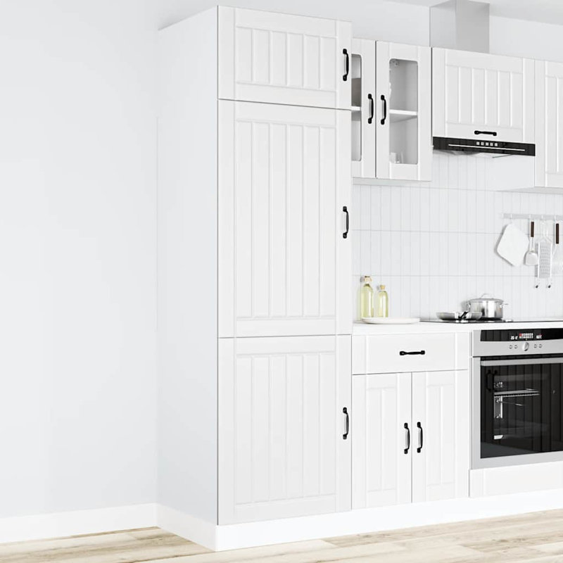 Kitchen Cupboard Lucca Engineered Wood, White