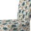 Chaise d'appoint rembourrée Vintage Romance Teal Marvel Blooms - Cottage