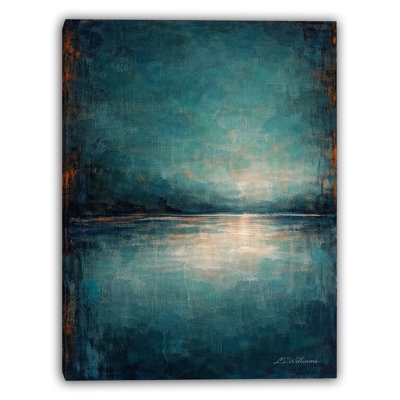 Coastal Field Wrapped Canvas Wall Art