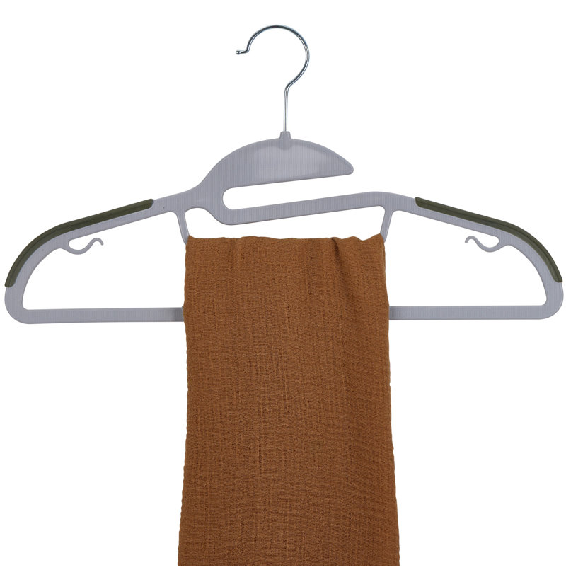  Paquet de 16 cintres pour collier en gris clair