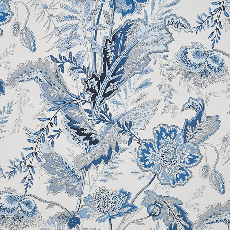 Papier peint Sandoway Vine, Bleu