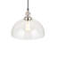 Cecilia 1 - Light Silver Dome Pendant-103528929