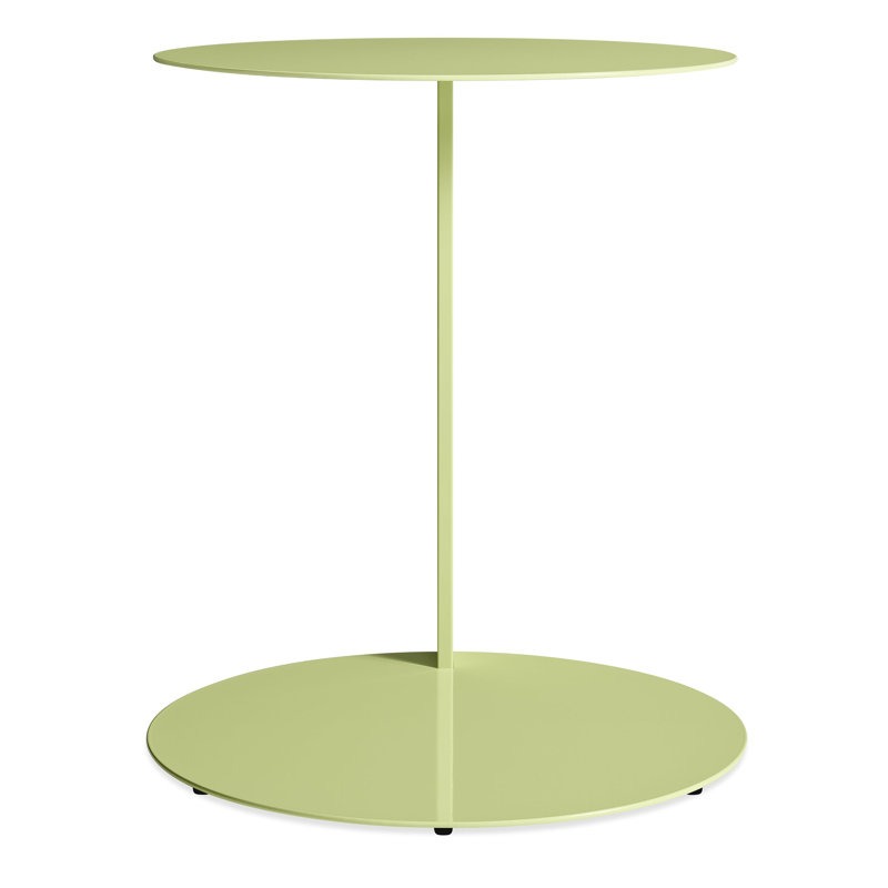 Note End Table, Avocado, 21.8" H x 16" W x 16" D