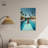Art Remedy Modern Tiger Art Canvas, Sitting and Thinking Pool-111215704-111215712