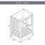 Base de meuble-lavabo de salle de bain seulement, structure en bois massif, armoire de rangement de salle de bain avec portes et tablette ouverte-106735546