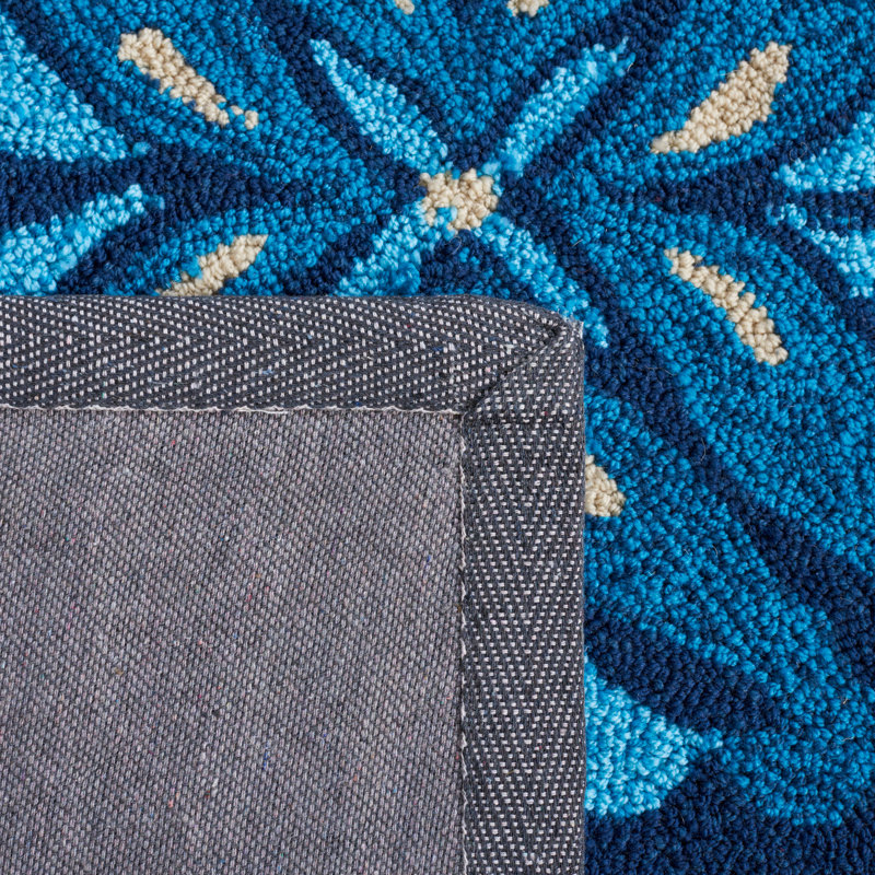 Carvalho Hand Hooked Performance Southwestern Rug, Rectangle 5' x 8'