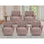 Ensemble de 5 fauteuils d'appoint pivotants 30,5 po-1145330815