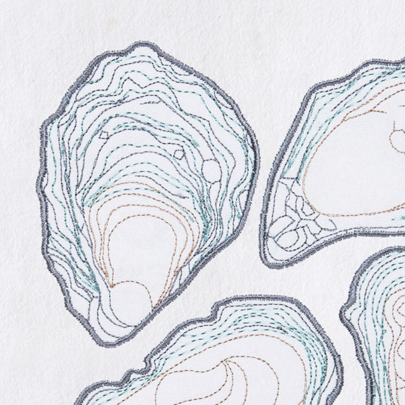 Serviette essuie-main Oysters