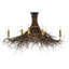 Dedrah 8 - Light Semi Flush Mount