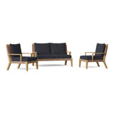 Hadley Outdoor 3 - Piece Conversation Set