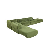 Vivienne Collection Luxury L-shape Sectional Sofa