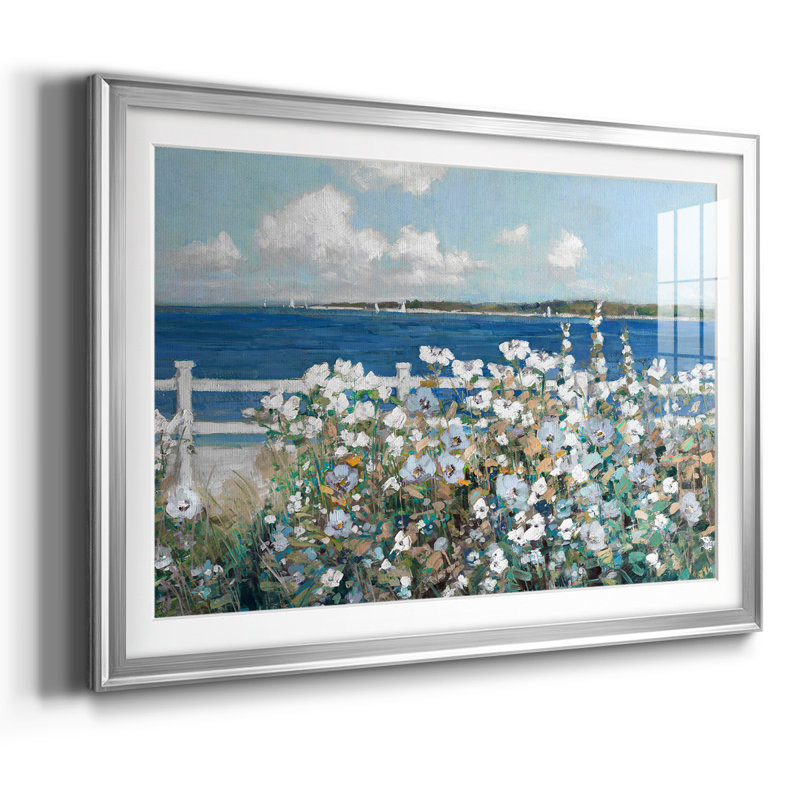 Jardin Bayside, Argent, H 30 po x l 44 po x P 1,5 po