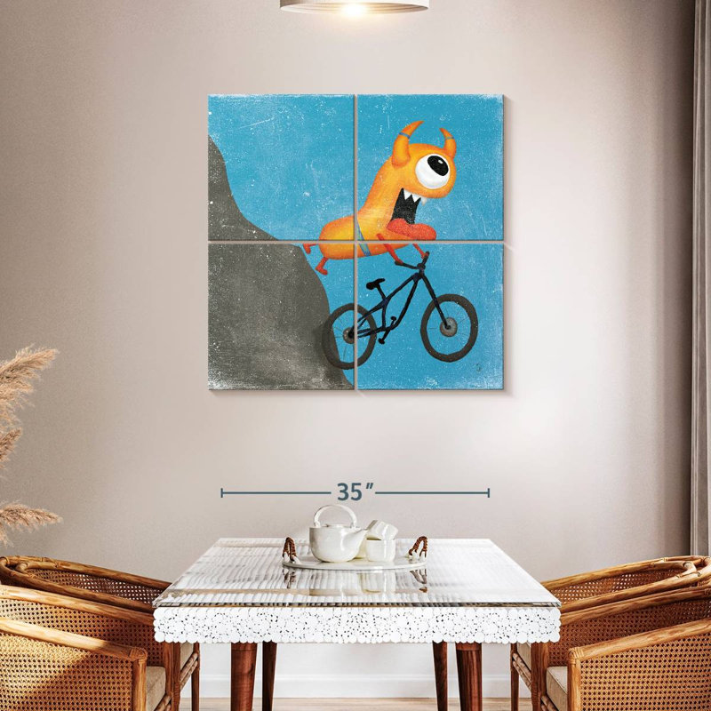 Ashelle Xtreme Monsters I, 38" H x 38" W