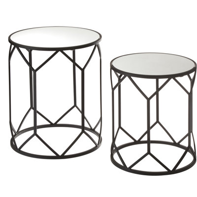 Lizeth Frame Side Table Set