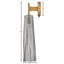 Cosette 1 - Light Dimmable Armed Sconce-65382867