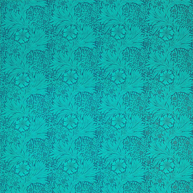 Forest Velvet Fabric, Azure