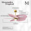 Alessandra - Ventilateur de plafond à cinq pales - DEL intégrée-103363415-103363405