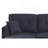 Sectional Sofa Bed, Dark Blue