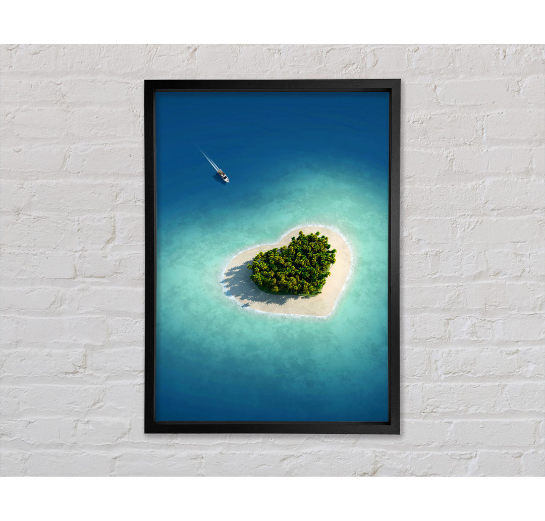 Lovers Island - Einzelbildrahmen Kunstdrucke auf Leinwand