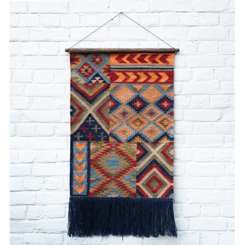 Kilim rustique Foundry Select avec tringle incluse
