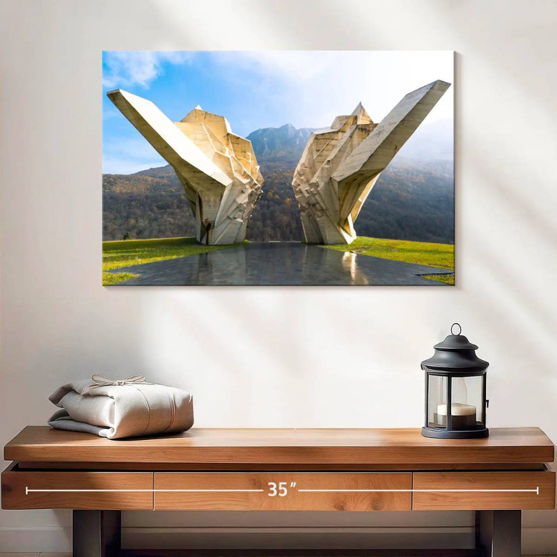 Tjentiste War Memorial, 16" H x 24" W