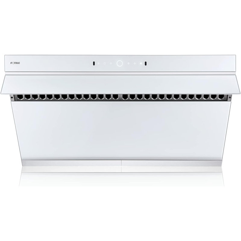 FOTILE White Glass 36" Under-Cabinet Range Hood with Motion Activation