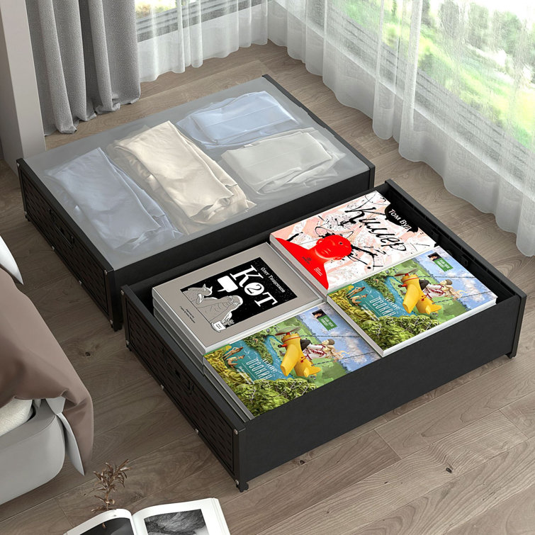 Arpita Large Capacity Under Bed Storage With Wheels