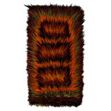 One-of-a-Kind 3'9" X 7'1" Hand Knotted Area Rug