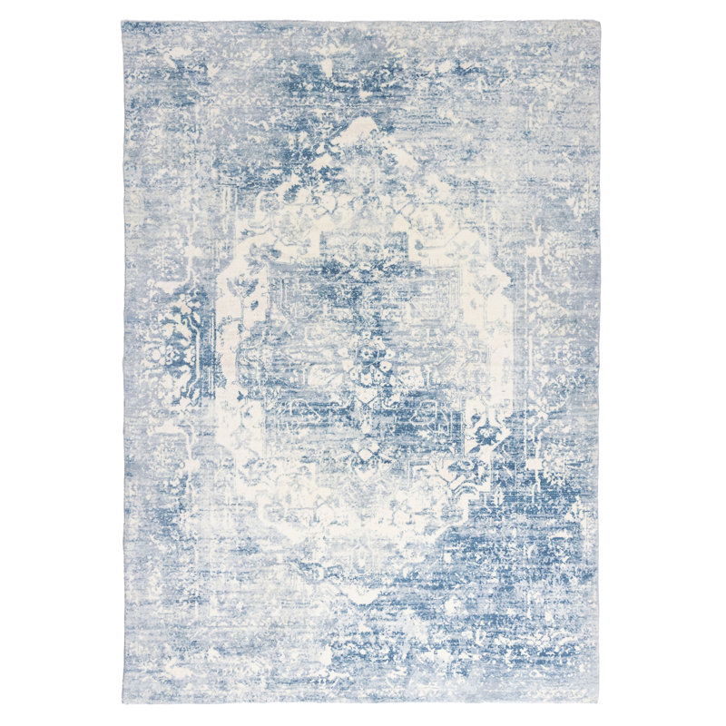 Jodon Washable Oriental Indoor Rug, Rectangle 6' x 9'