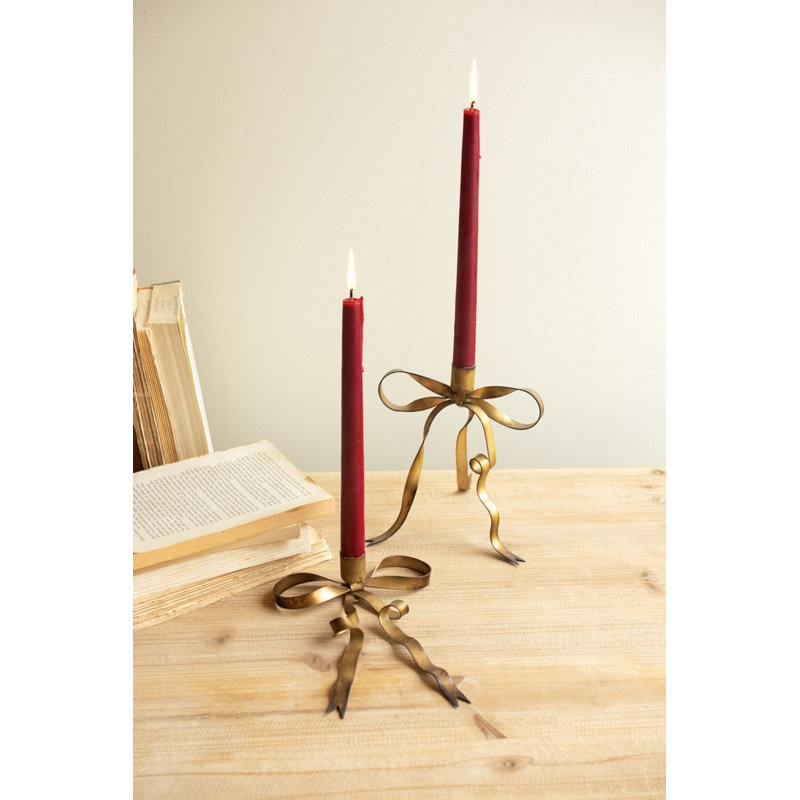 Ensemble de 2 porte-bougies Kalalou Christmas, 2