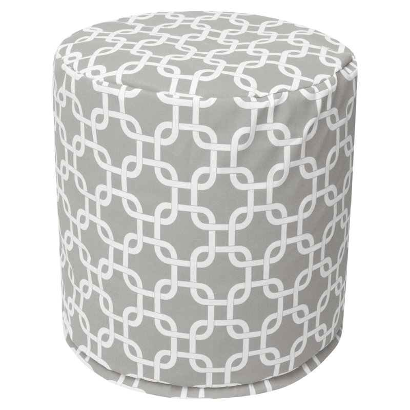 Roysum Outdoor Ottoman, Gray