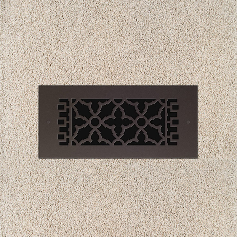 Grille en aluminium Regrol, Bronze huilé, 4 po x 10 po