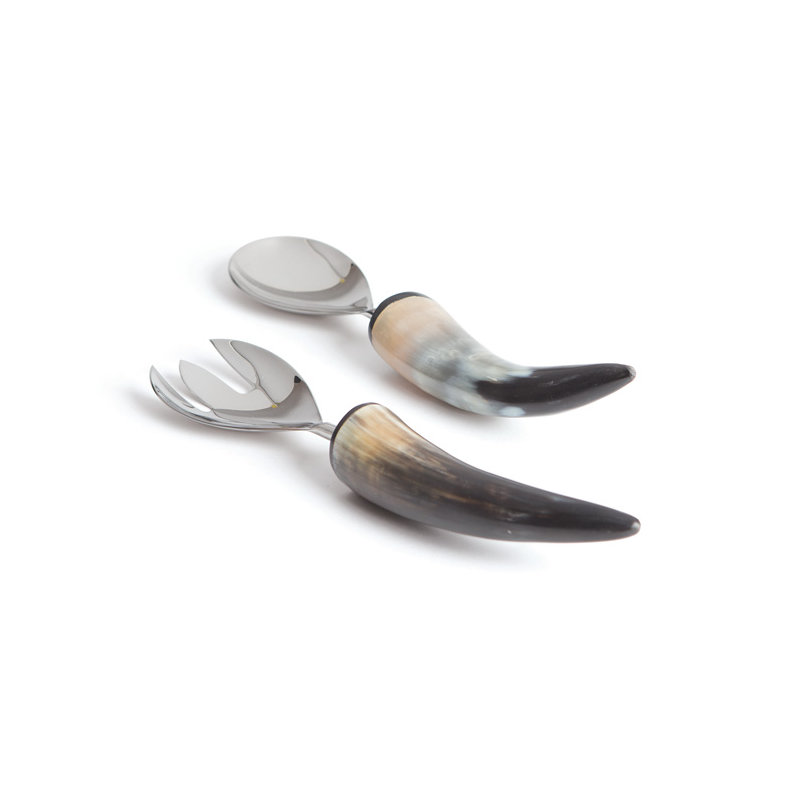Ruxt Stainless Steel Salad Servers