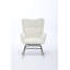 Chaise berçante moderne, fauteuil oscillant rembourré-12685868