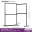 Gwennan 195cm Clothing Rack