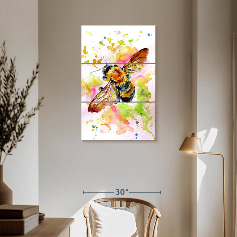 Brampt Flying Bee, 57" H x 36" W