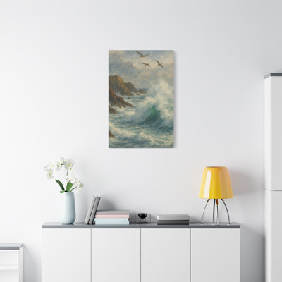 Aaroon Single Picture Frame Print on Canvas