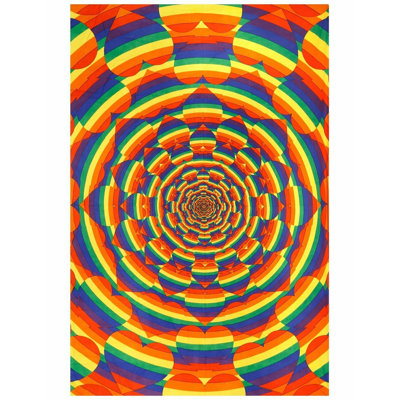 Tapisserie coeur d’égalité en coton 3d