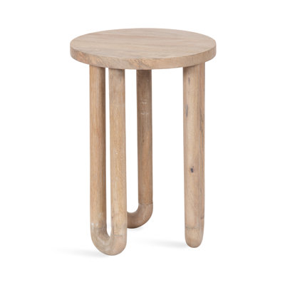 Modern Living Room Round Side Table by Gracie Oaks