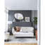 Miroir coquelicot 30x1x40 "en métal doré
