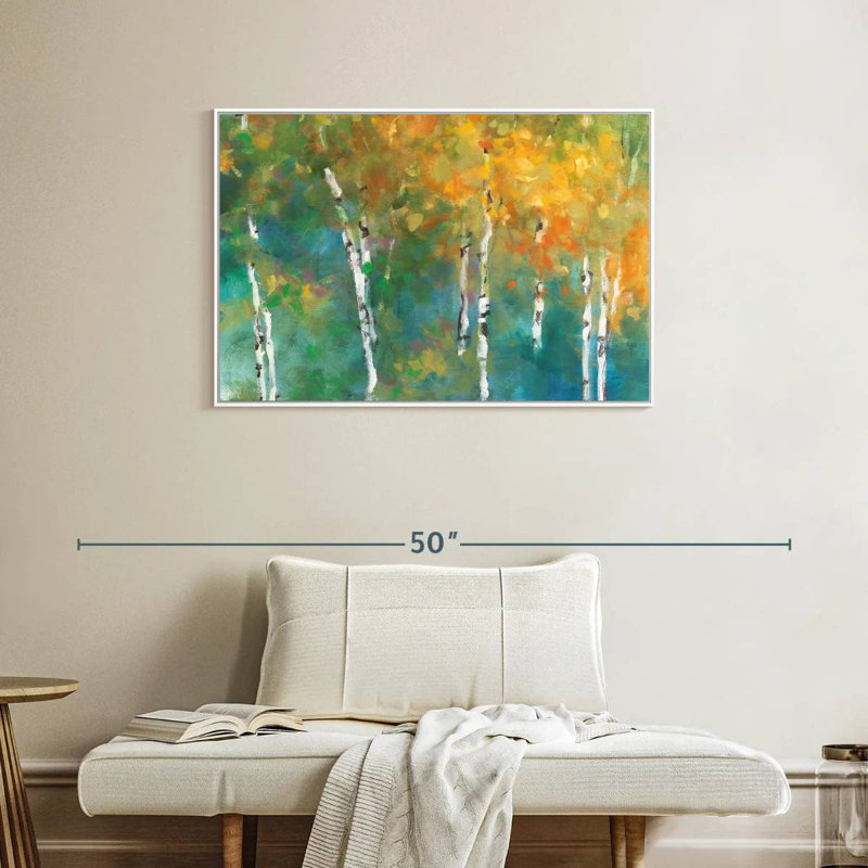 Confettis II, Cadre flottant blanc, 37 po x 25 po