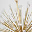 Lys 15 - Light Solid Brass Chandelier by Suzanne Kasler
